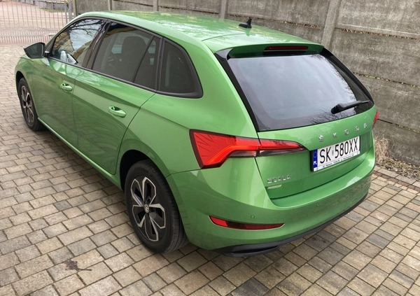 Skoda Scala cena 52500 przebieg: 37200, rok produkcji 2019 z Lubliniec małe 191